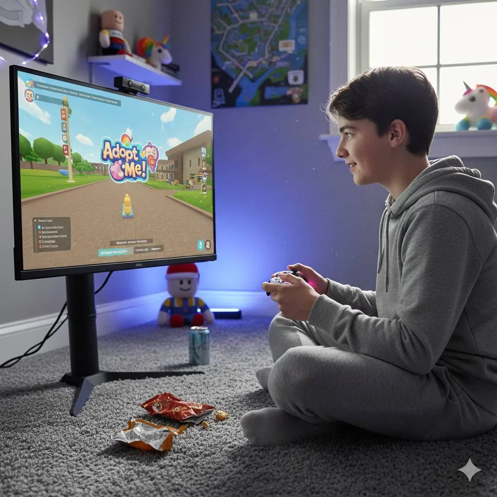 Cara Menonaktifkan Online di Roblox Melalui PC atau Laptop (c) Ilustrasi AI