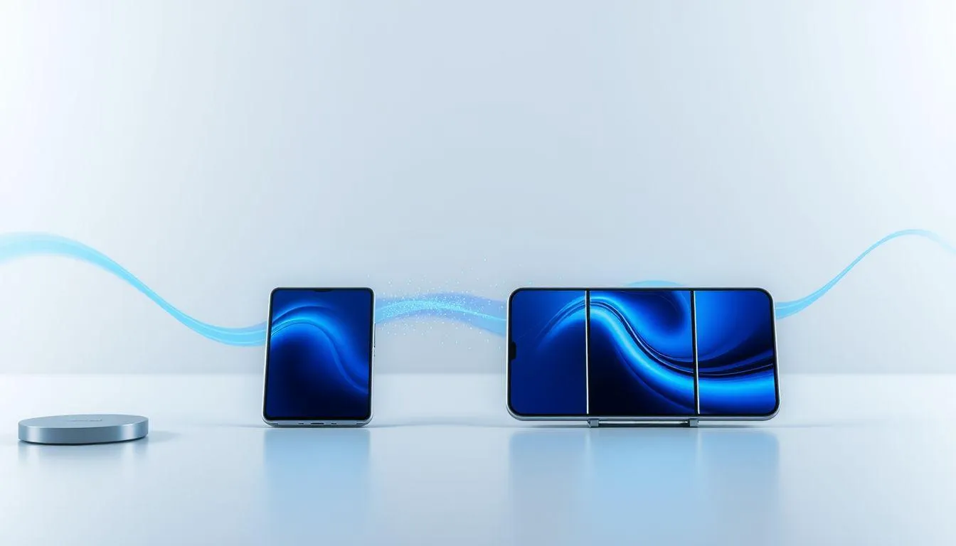 Perbedaan Oppo Share dengan Fitur Berbagi File Lainnya (c) Ilustrasi AI