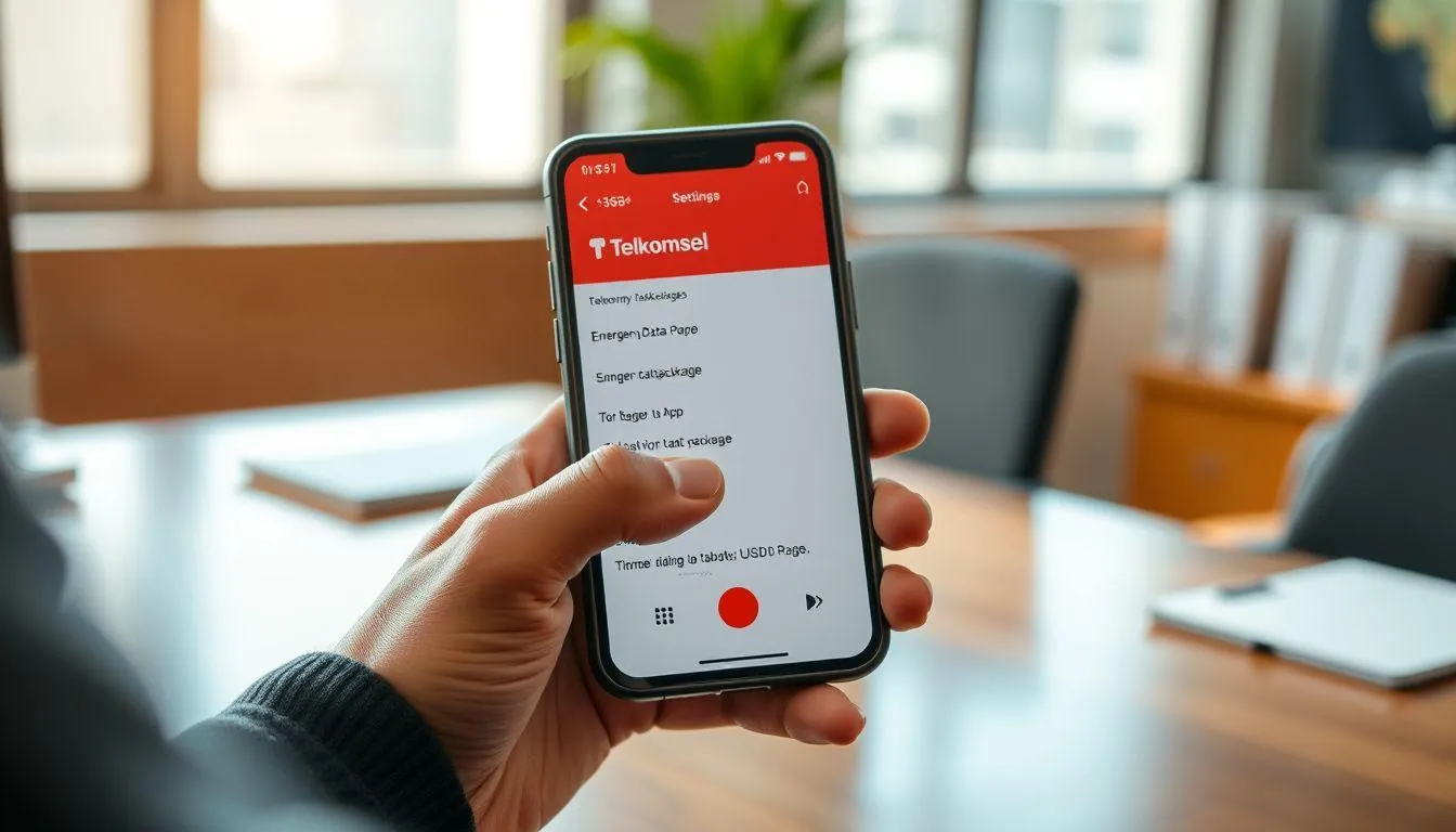 Cara Menonaktifkan Paket Darurat Telkomsel (c) Ilustrasi AI