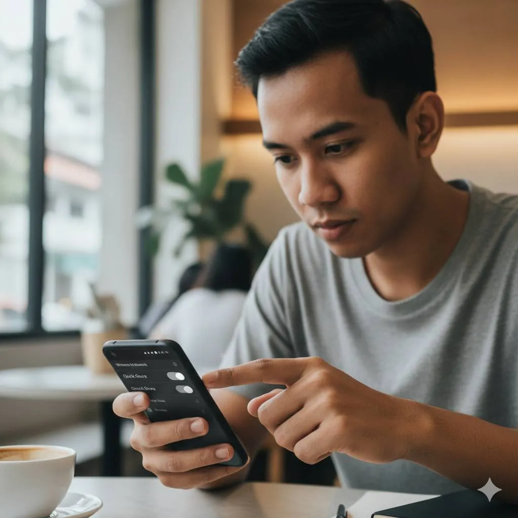 Alasan Menonaktifkan Quick Share dan Dampaknya (c) Ilustrasi AI