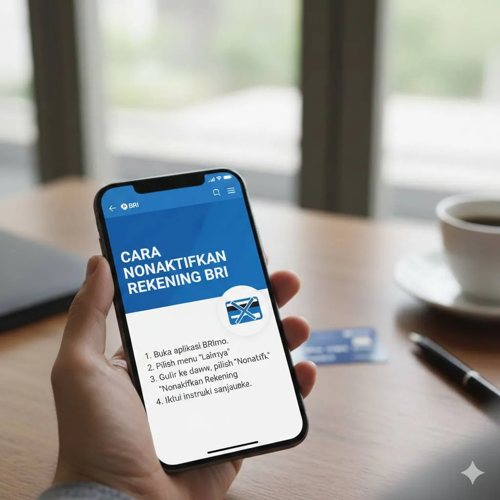 Syarat dan Dokumen untuk Menonaktifkan Rekening BRI (c) Ilustrasi AI