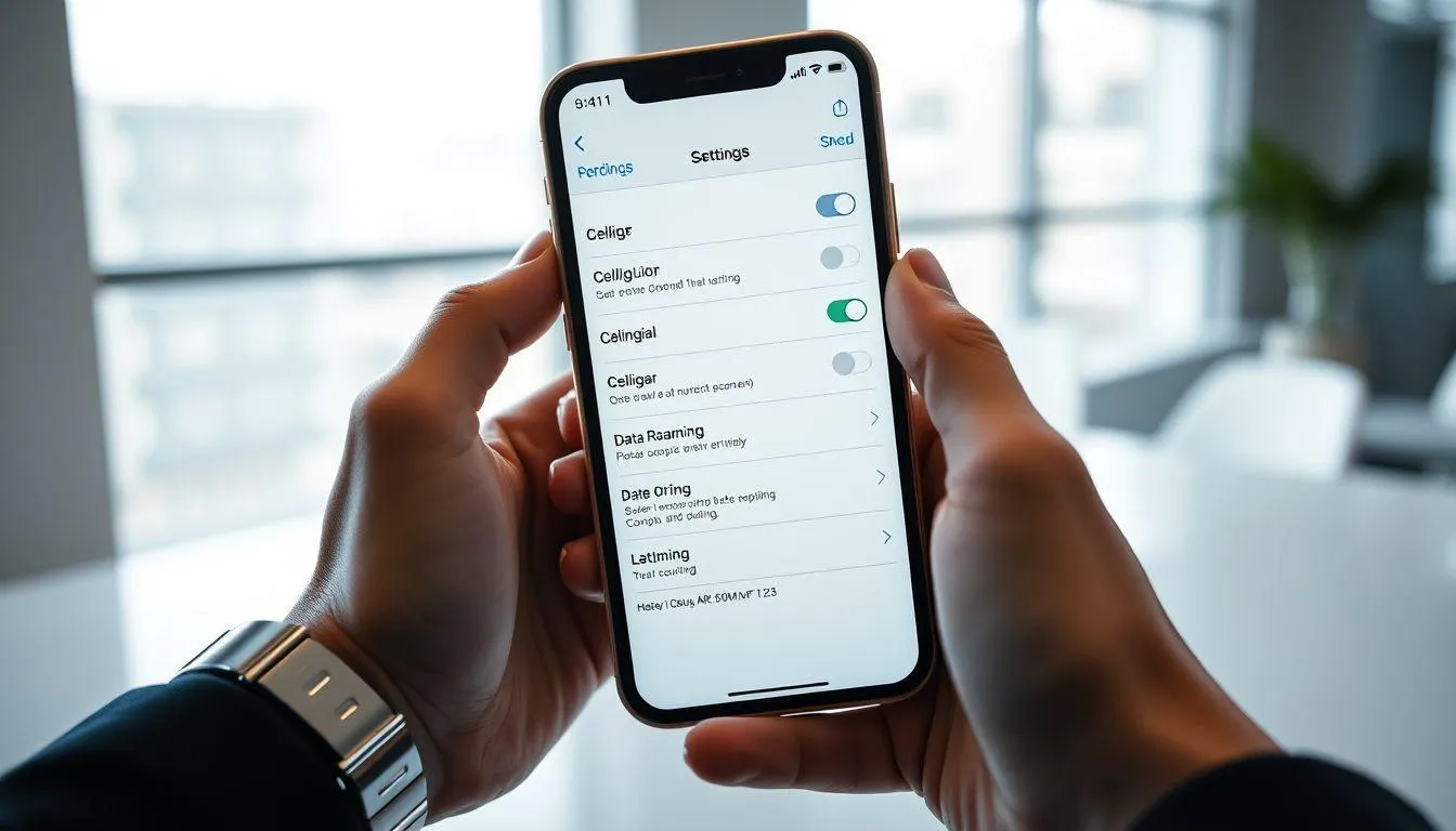 Cara Menonaktifkan Roaming Data di iPhone (c) Ilustrasi AI