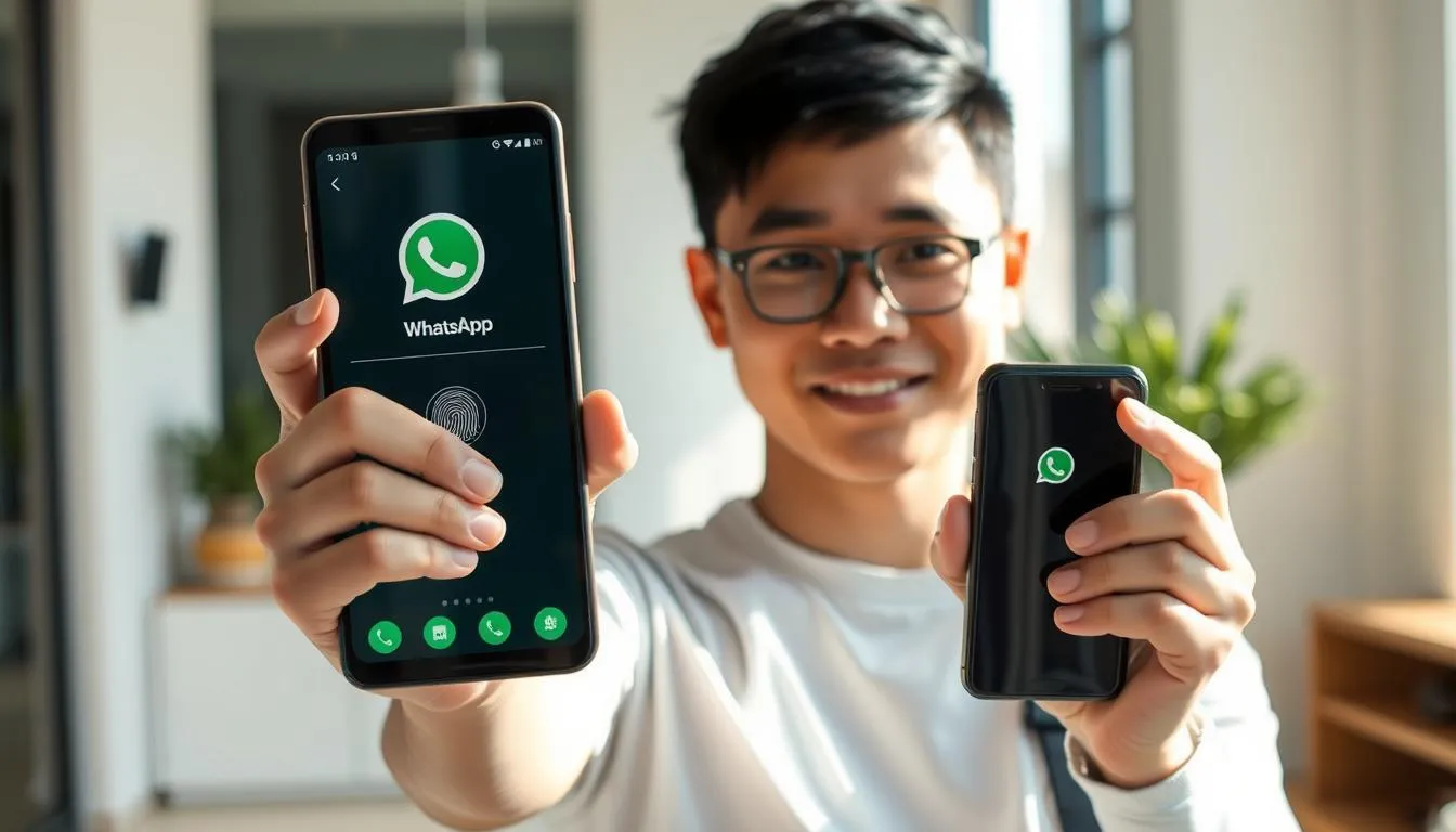 Cara Menonaktifkan Sidik Jari di WhatsApp Android (c) Ilustrasi AI