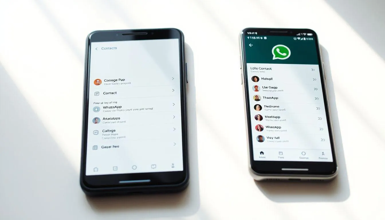 Apa Itu Sinkronisasi Kontak WhatsApp (c) Ilustrasi AI