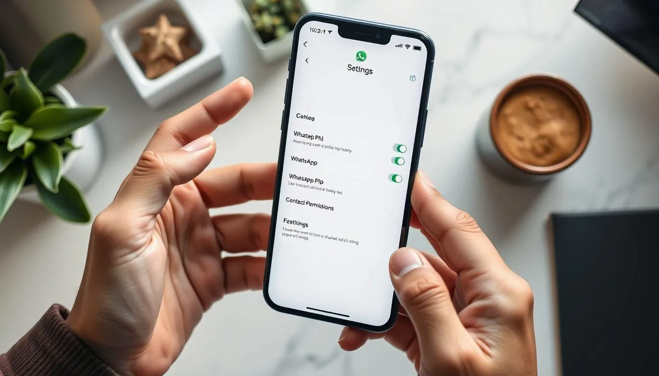Cara Menonaktifkan Sinkronisasi Kontak WA di iPhone (c) Ilustrasi AI