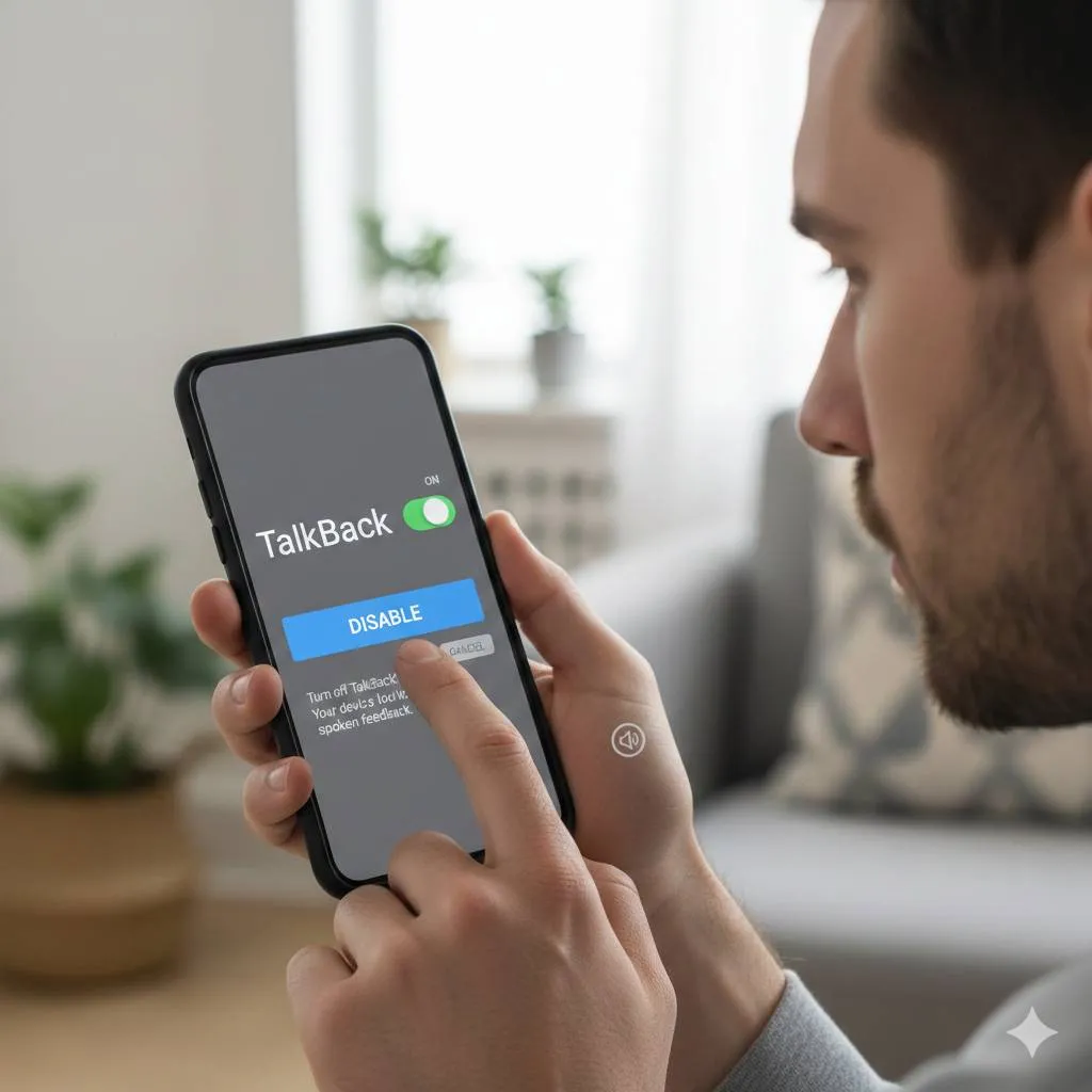 Apa Itu TalkBack dan Fungsinya (c) Ilustrasi AI