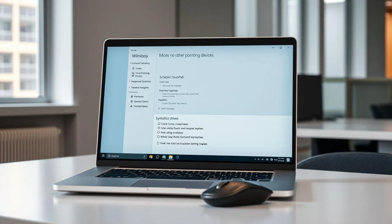 Cara Menonaktifkan Touchpad Melalui Device Manager (c) Ilustrasi AI