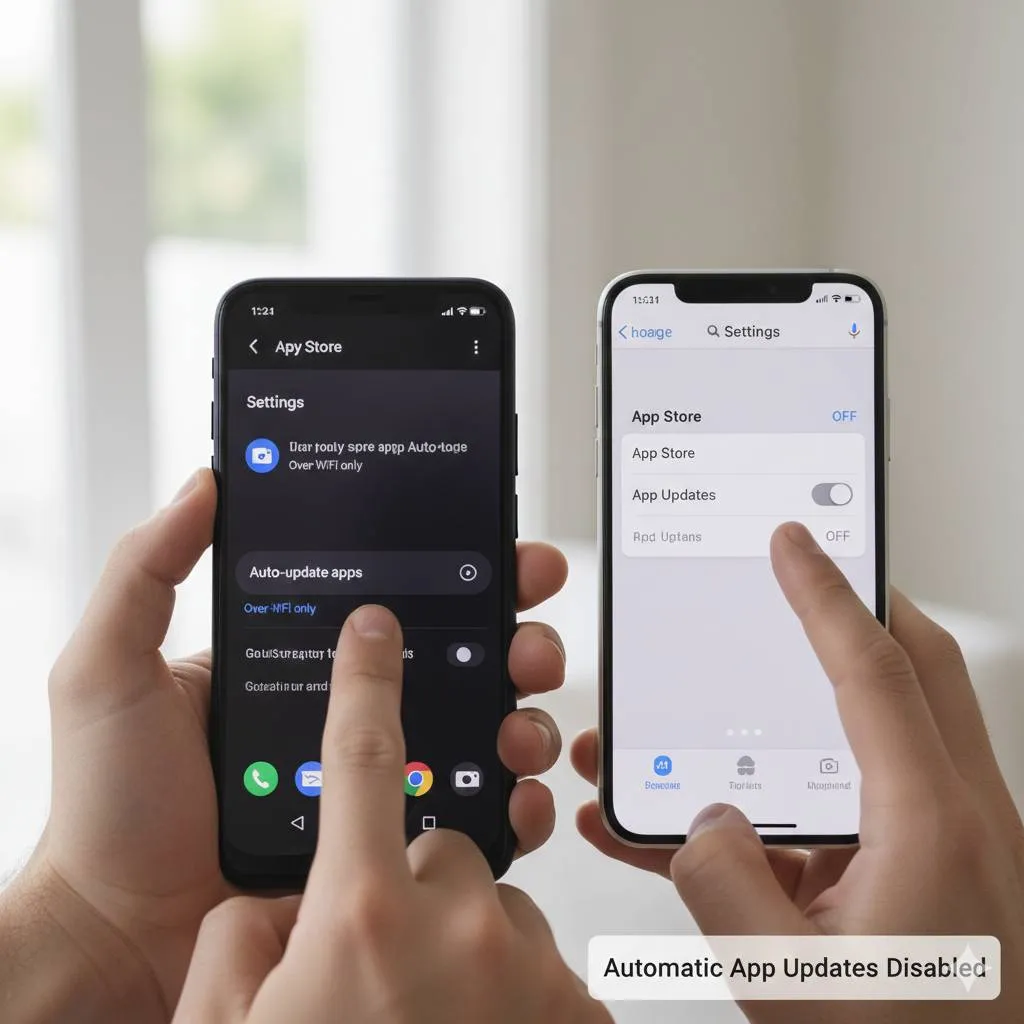 Kelebihan dan Kekurangan Menonaktifkan Update Otomatis (c) Ilustrasi AI