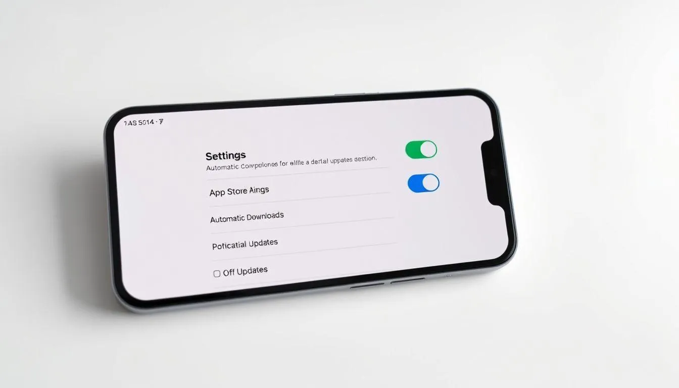 Cara Menonaktifkan Update Otomatis di iOS (c) Ilustrasi AI