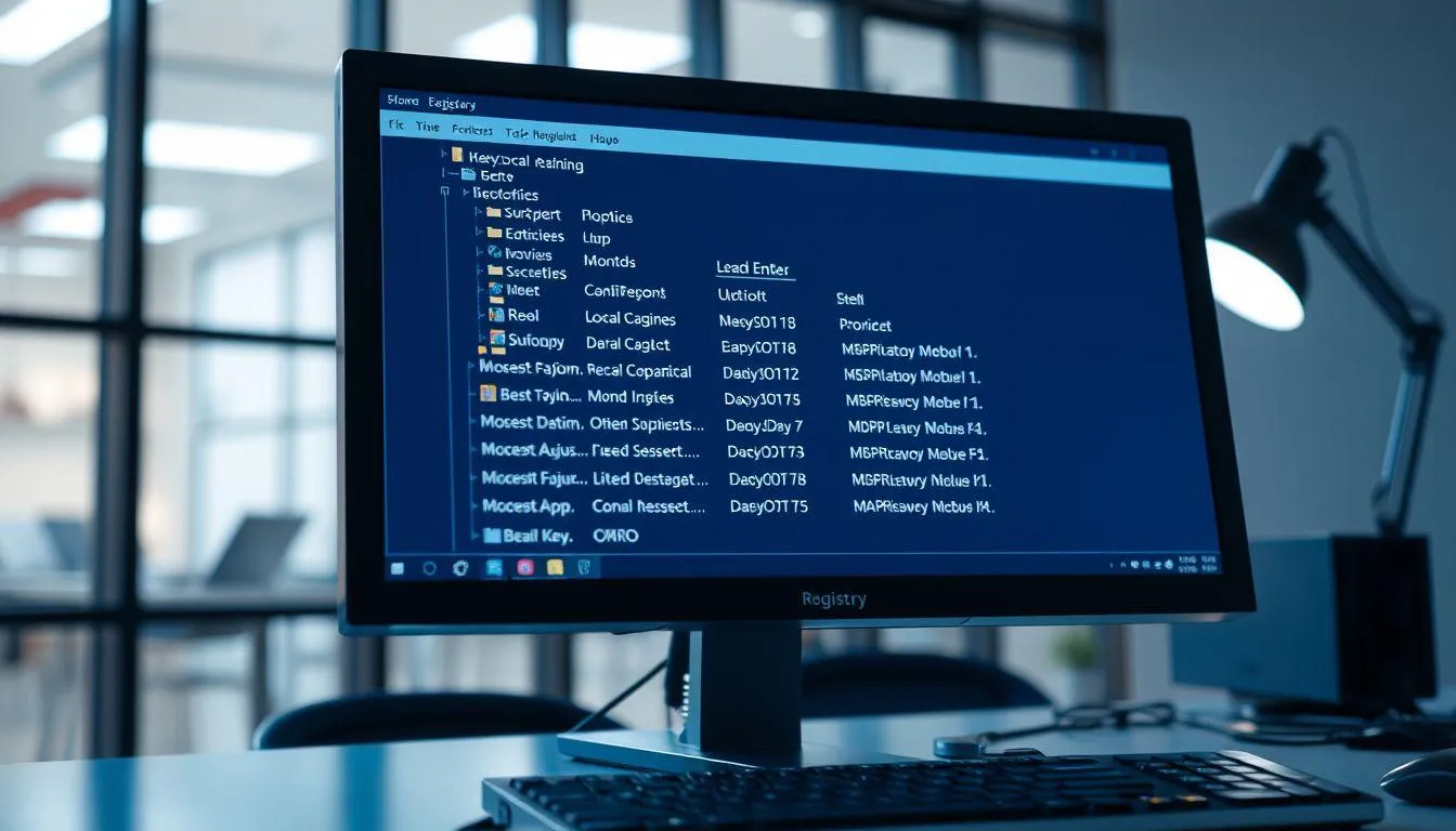 Menonaktifkan Update Menggunakan Registry Editor (c) Ilustrasi AI