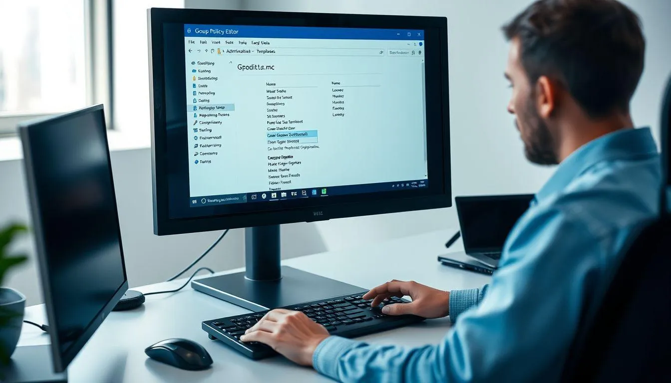 Menggunakan Group Policy Editor untuk Menonaktifkan Update (c) Ilustrasi AI