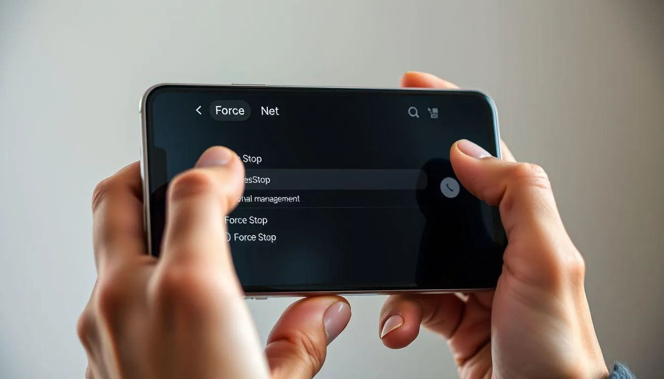 Cara Menonaktifkan WA dengan Force Stop di Android (c) Ilustrasi AI