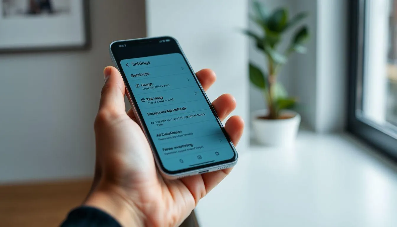 Cara Menonaktifkan WA dengan Mematikan Data Latar Belakang (c) Ilustrasi AI