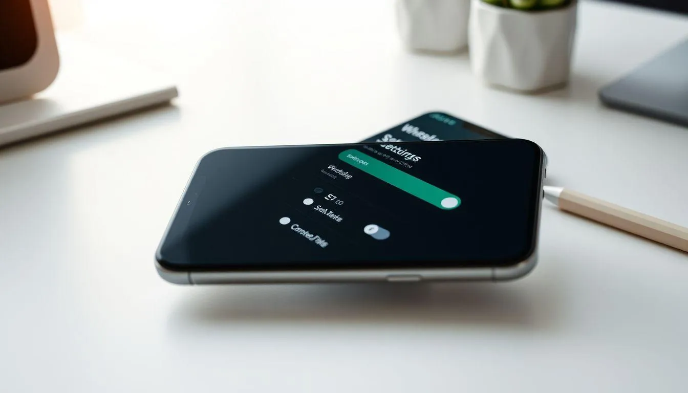 Menonaktifkan Data Latar Belakang WhatsApp (c) Ilustrasi AI