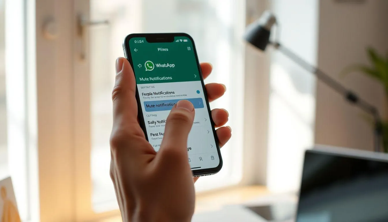 Mematikan Notifikasi WhatsApp (c) Ilustrasi AI
