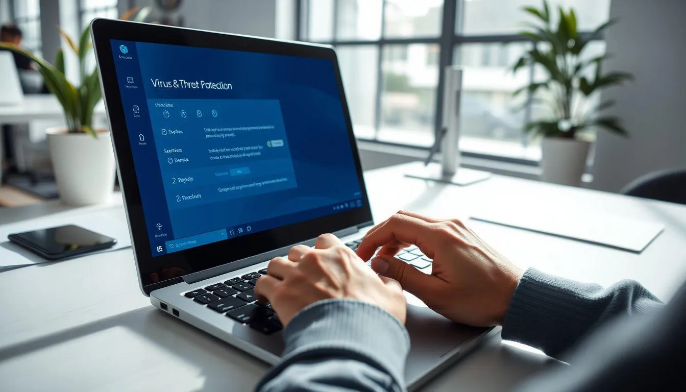 Cara Menonaktifkan Windows Security Secara Sementara (c) Ilustrasi AI