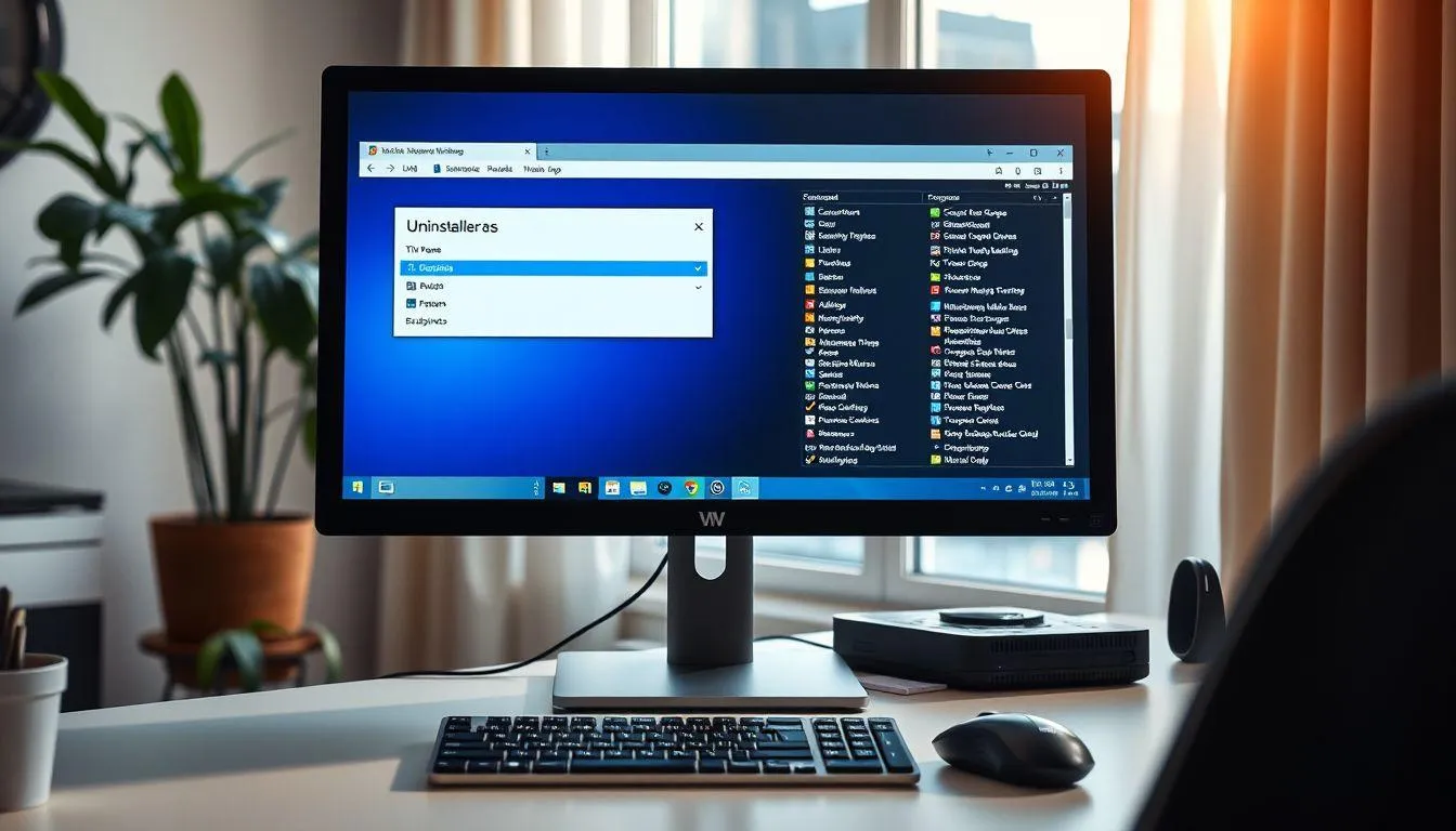 Menggunakan Aplikasi Uninstaller Pihak Ketiga (c) Ilustrasi AI