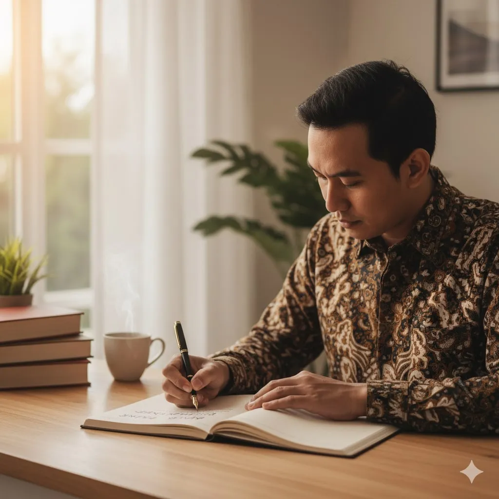 Struktur Kata Pengantar yang Benar (c) Ilustrasi AI