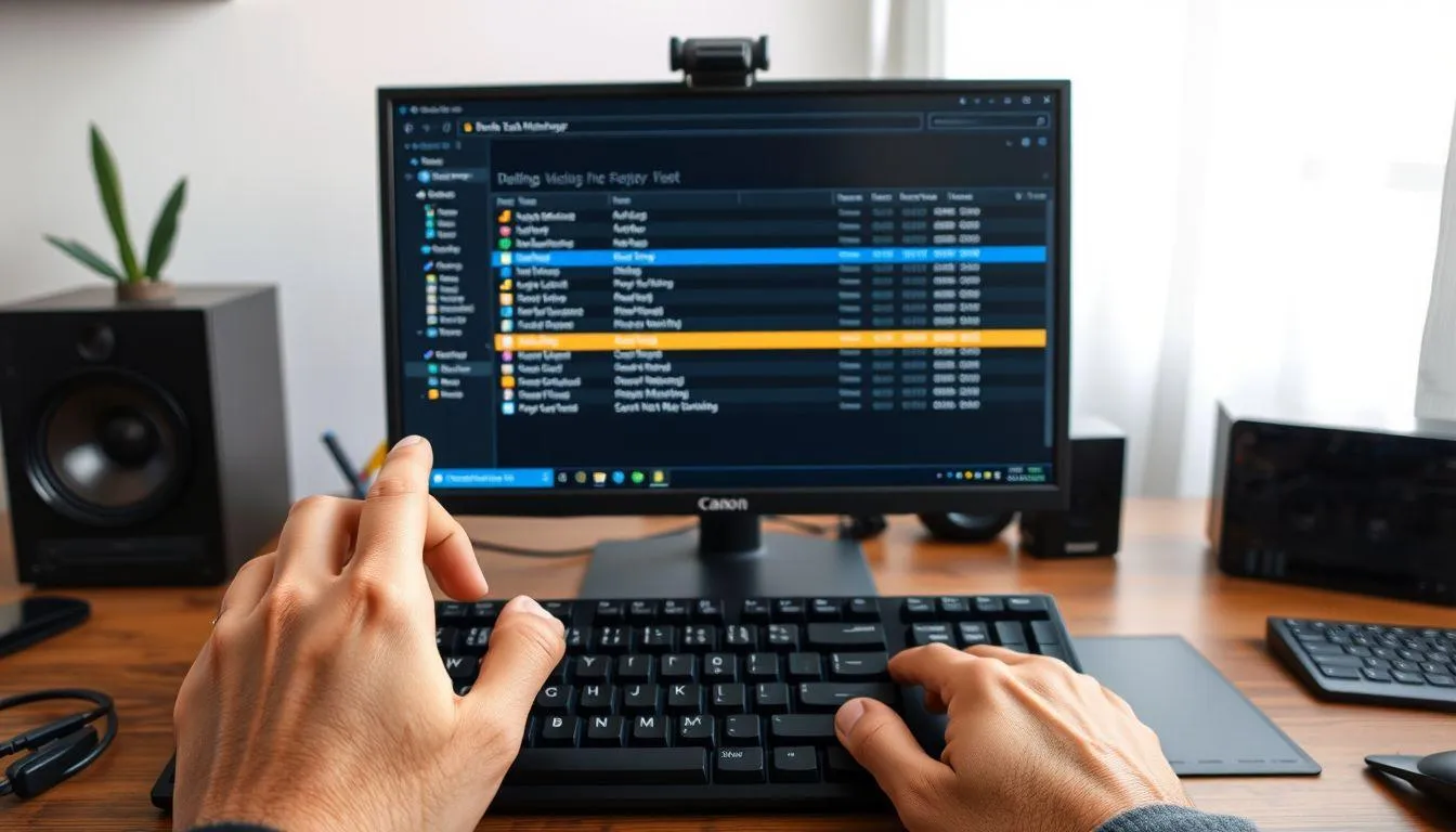 Menggunakan Shortcut Ctrl + Alt + Delete (credit:Image by AI)