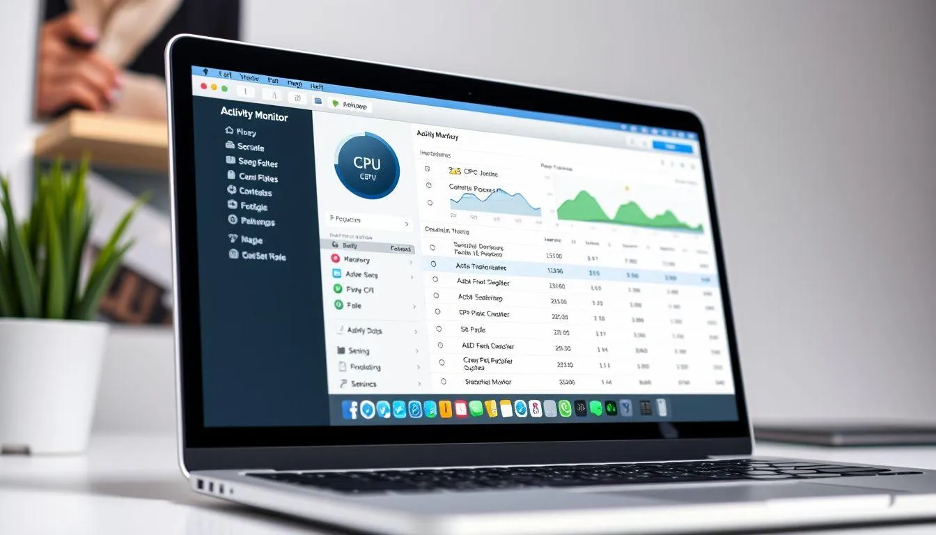 Menggunakan Activity Monitor di macOS (credit:Image by AI)