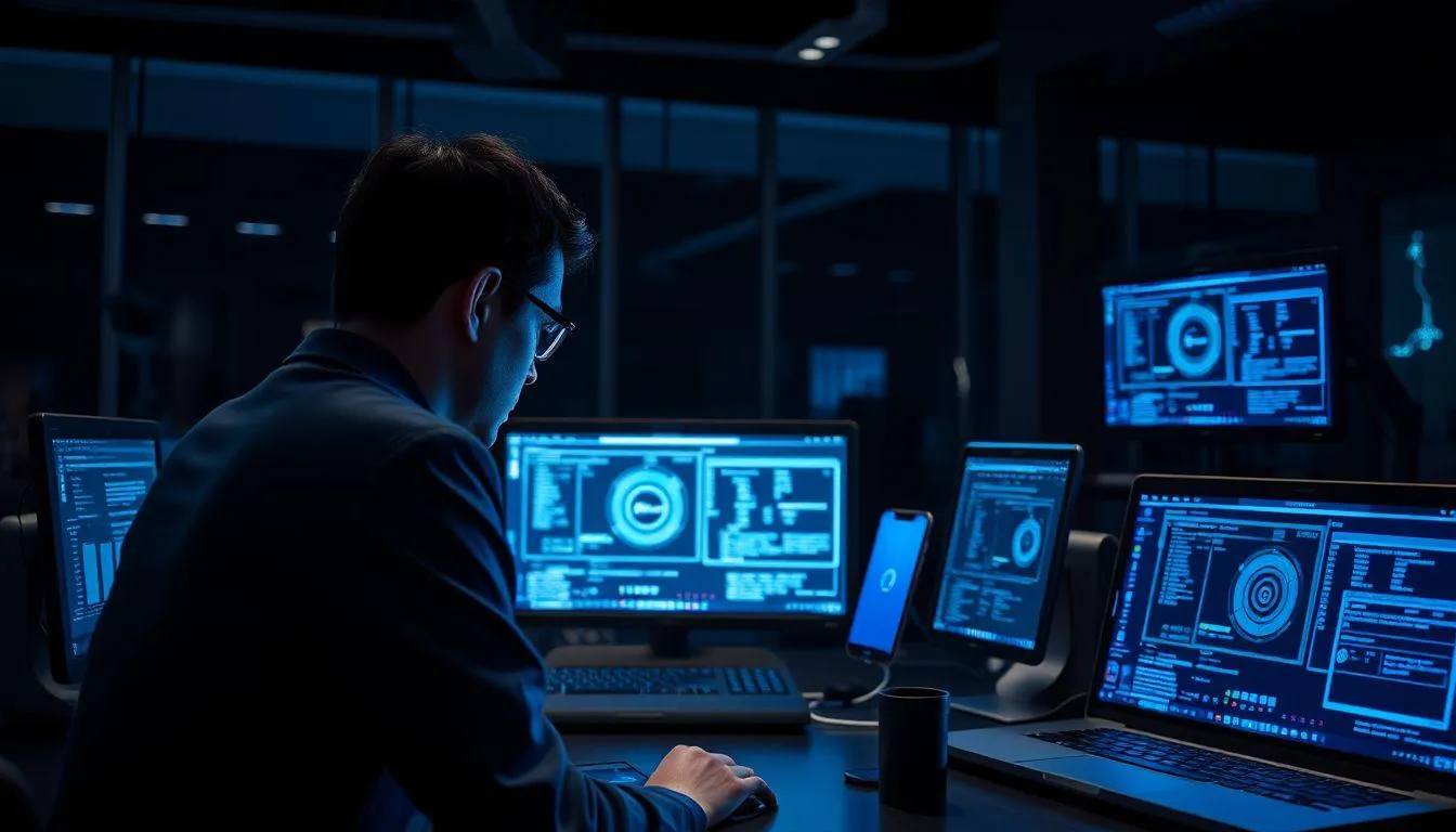 Cara Menyadap HP Menggunakan Bluetooth Hacking (c) Ilustrasi AI