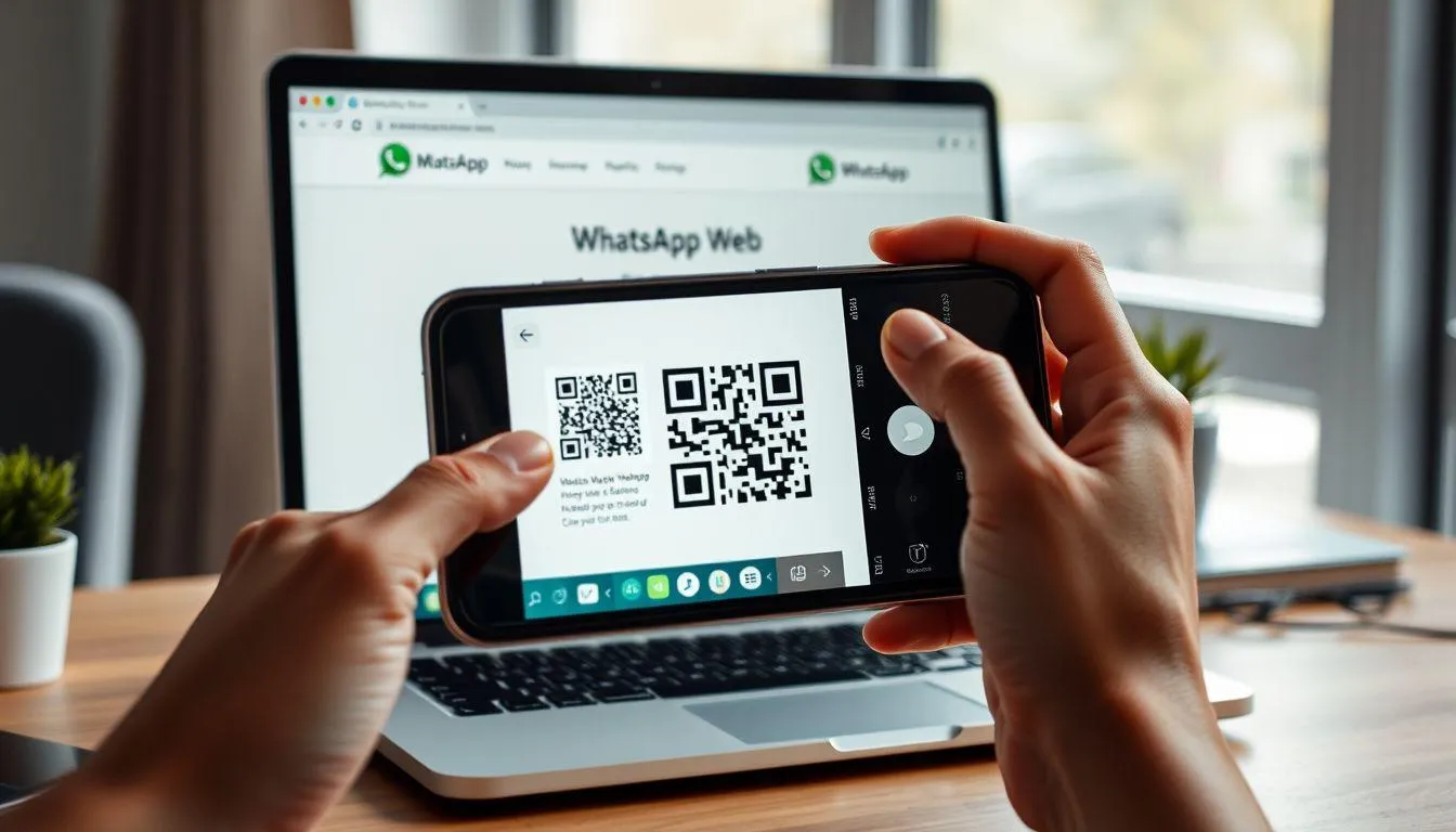 1. Cara Menyadap WA Melalui WhatsApp Web (c) Ilustrasi AI