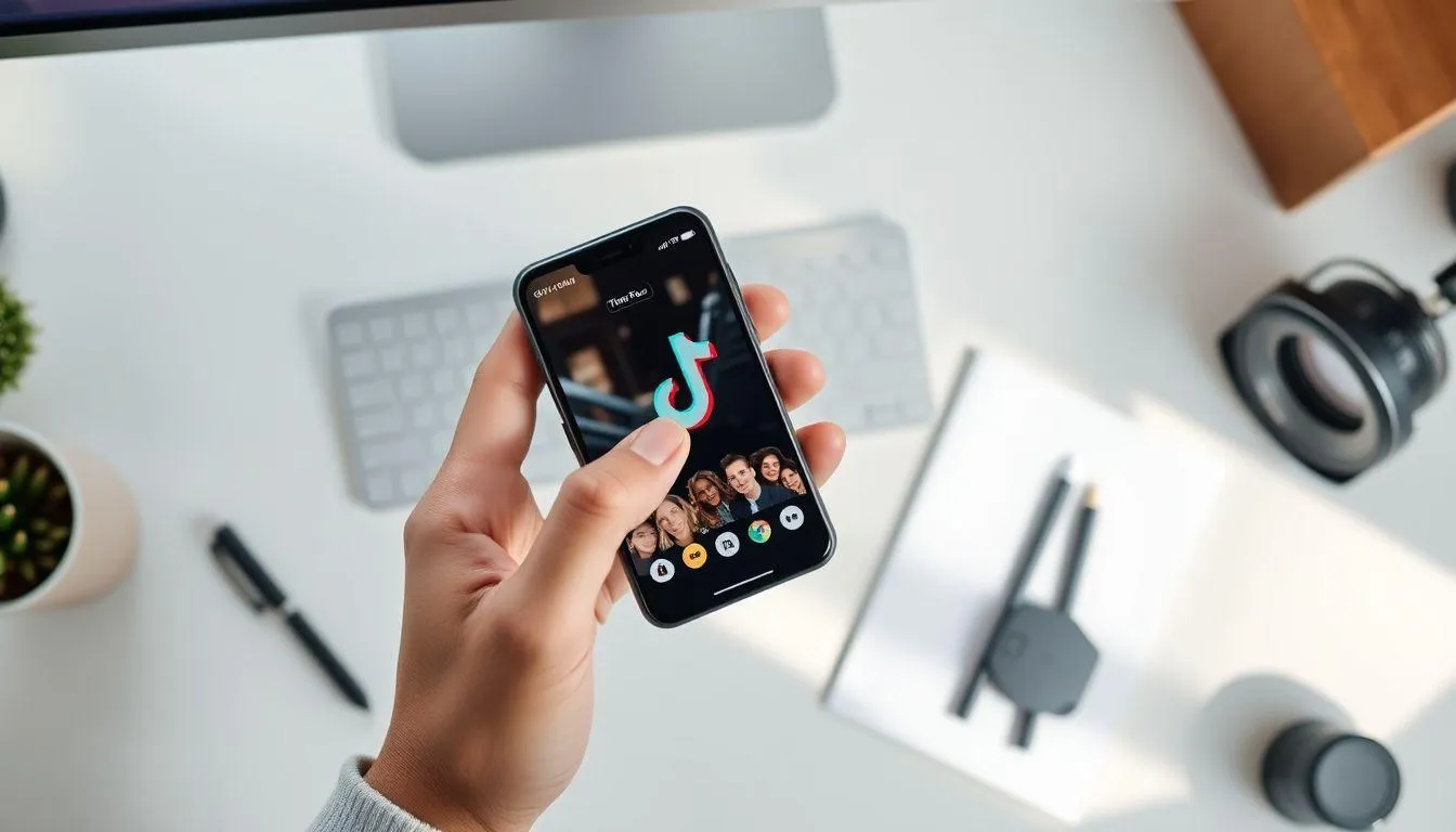 Cara Menyalin Teks di TikTok Menggunakan HP (c) Ilustrasi AI