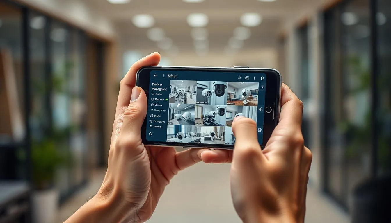 Cara Menyambungkan CCTV ke HP Android Melalui Aplikasi Mobile (c) Ilustrasi AI