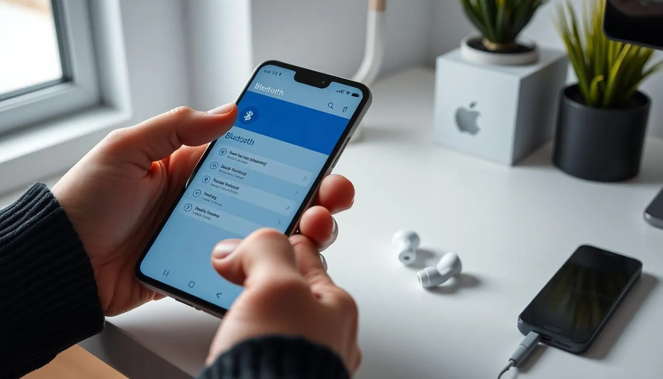 Cara Menyambungkan Headset Bluetooth ke HP Android (c) Ilustrasi AI