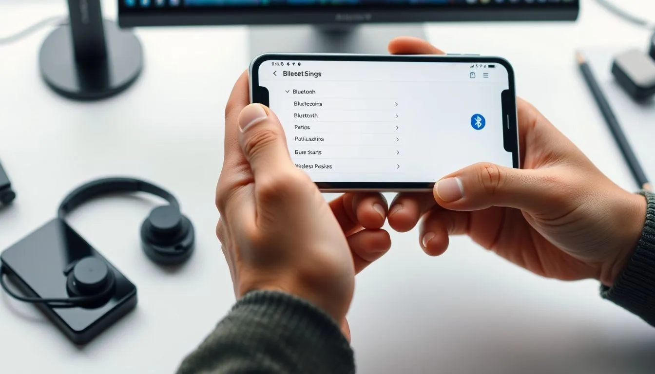 Cara Menggunakan Quick Settings untuk Koneksi Bluetooth (c) Ilustrasi AI