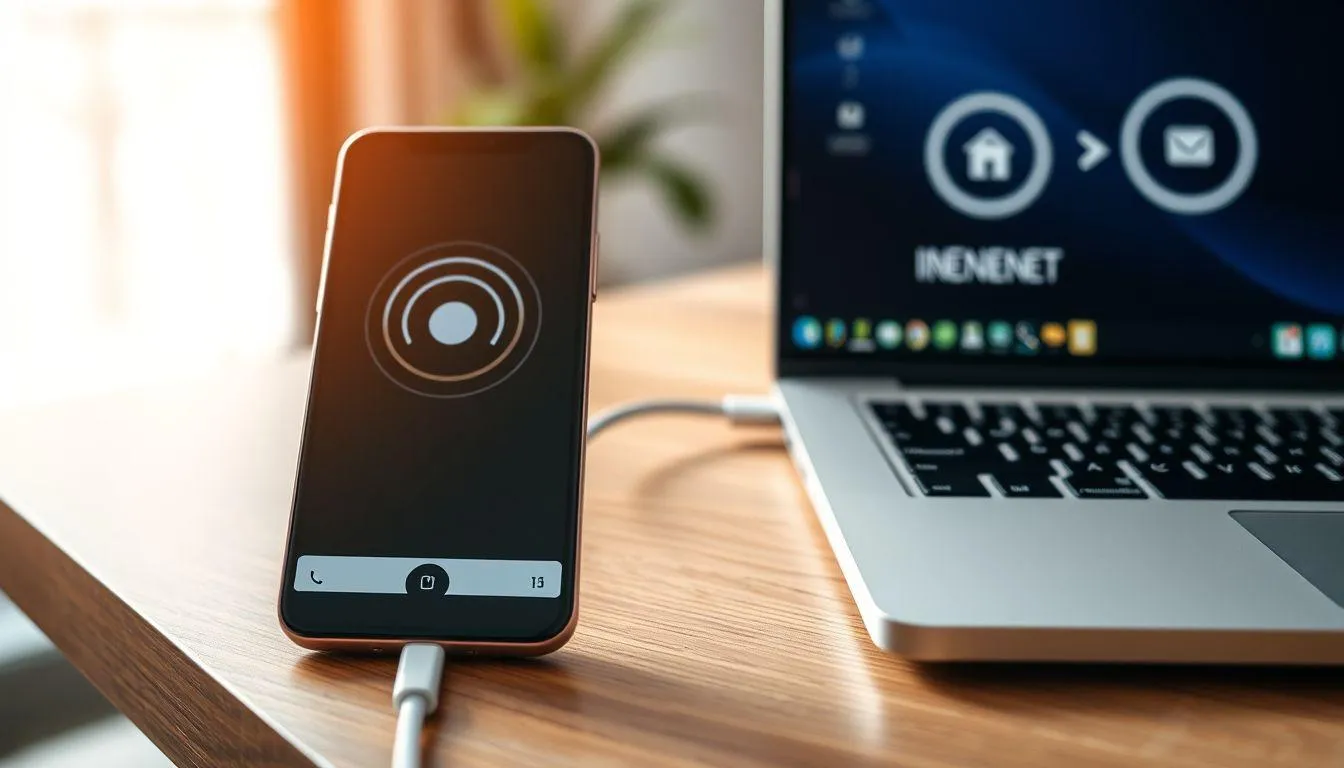 Tips Mengoptimalkan Koneksi USB Tethering (c) Ilustrasi AI