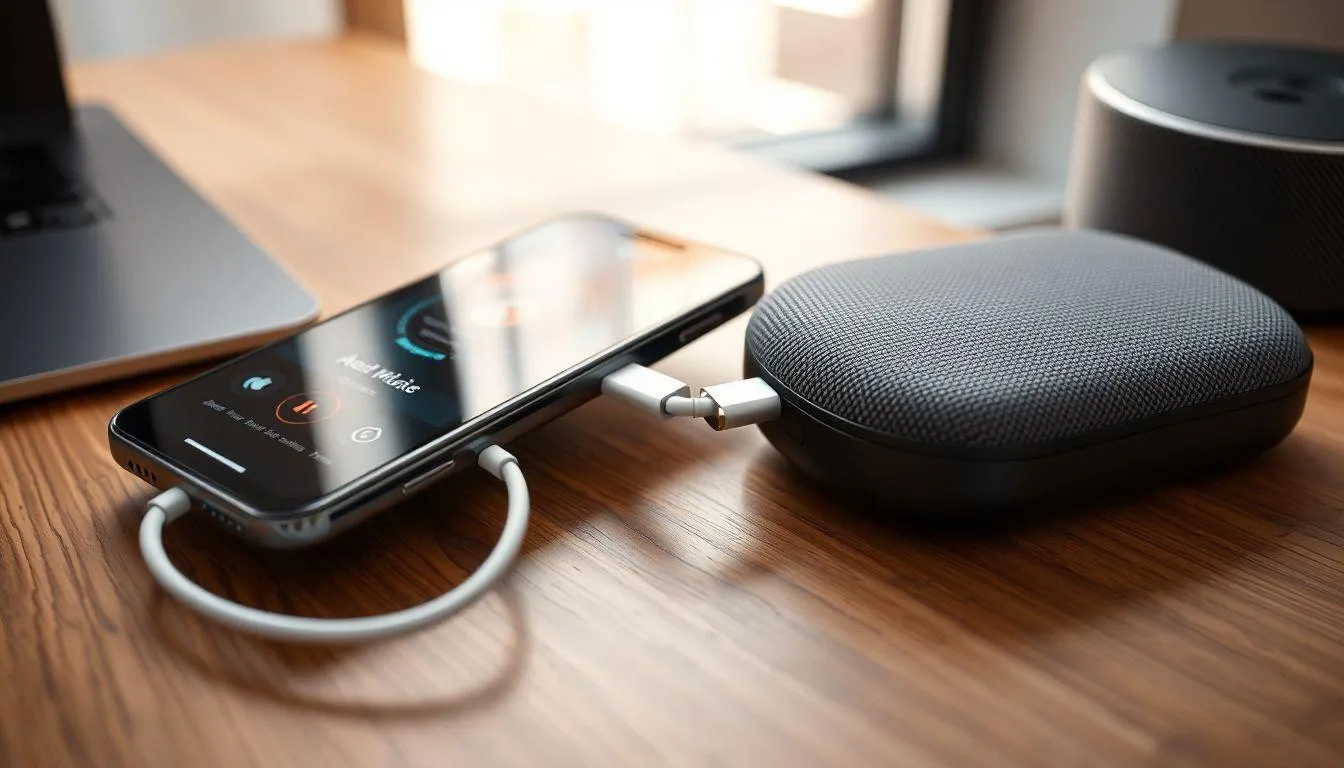 Keuntungan Menggunakan Kabel Data untuk Koneksi Audio (c) Ilustrasi AI