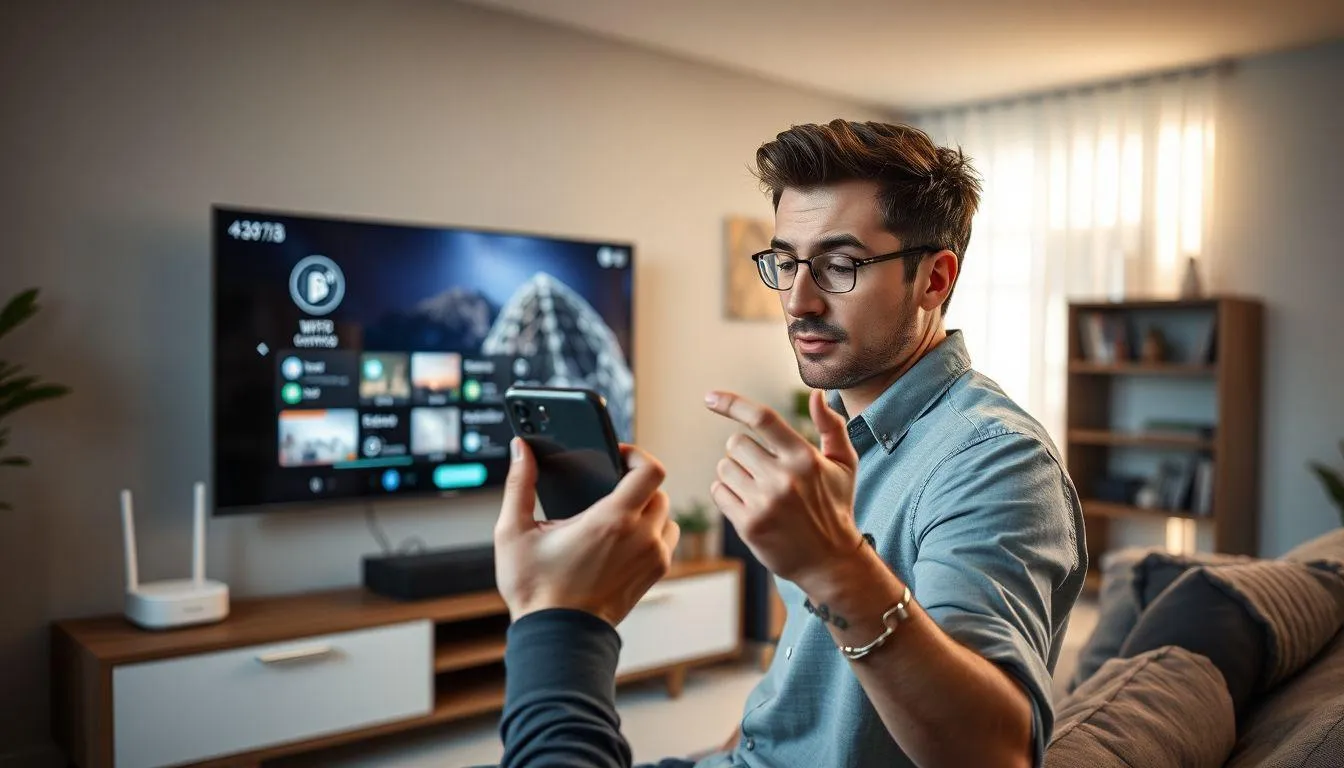 Troubleshooting Masalah Koneksi HP ke TV (credit:Image by AI)