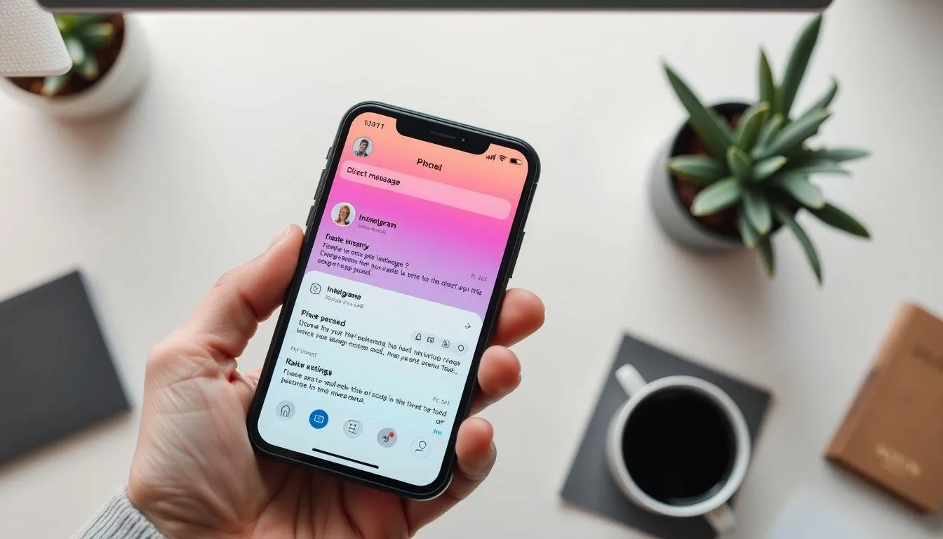 Memahami Fitur Privasi DM Instagram (c) Ilustrasi AI