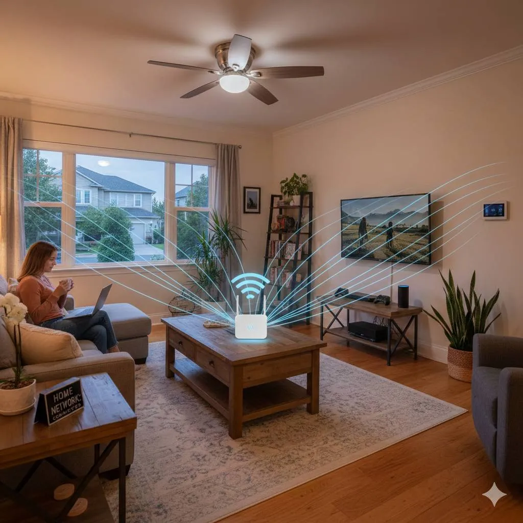 Kelebihan dan Keterbatasan Menyembunyikan WiFi (c) Ilustrasi AI