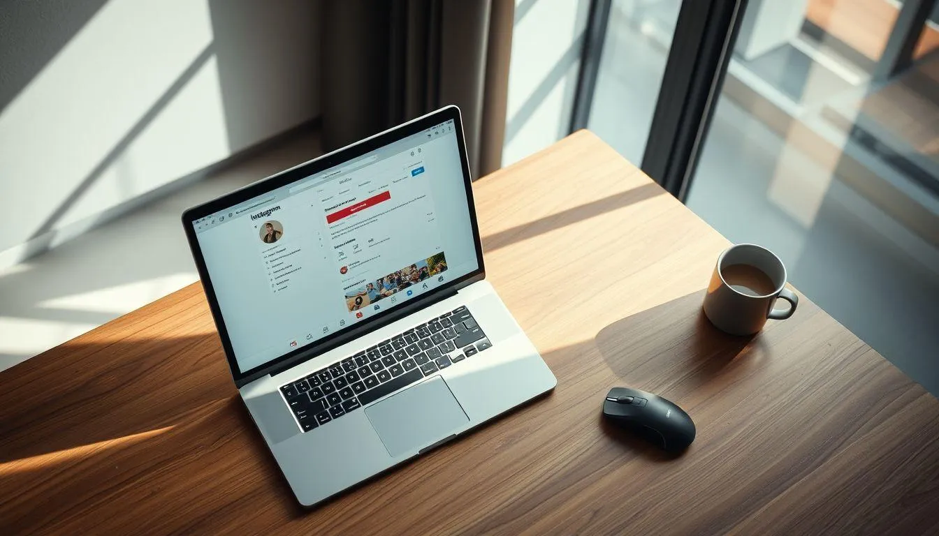 Cara Menyembunyikan Online di IG Melalui PC atau Browser (c) Ilustrasi AI