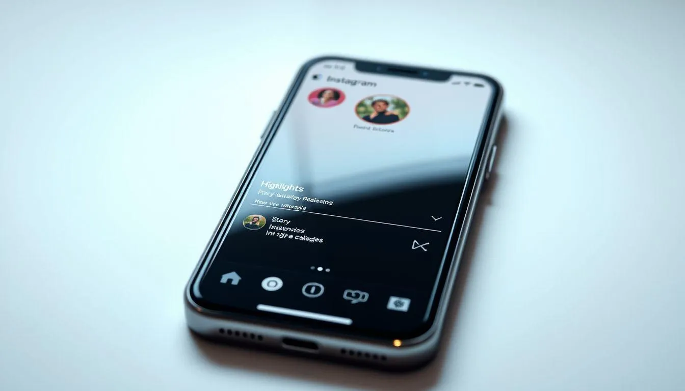 Apa Itu Sorotan Instagram dan Fungsinya (c) Ilustrasi AI