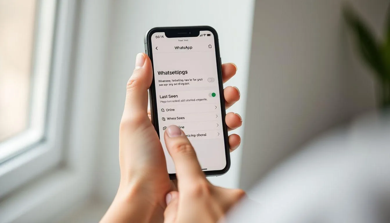 Cara Menyembunyikan Status WhatsApp di iOS (credit:Image by AI)