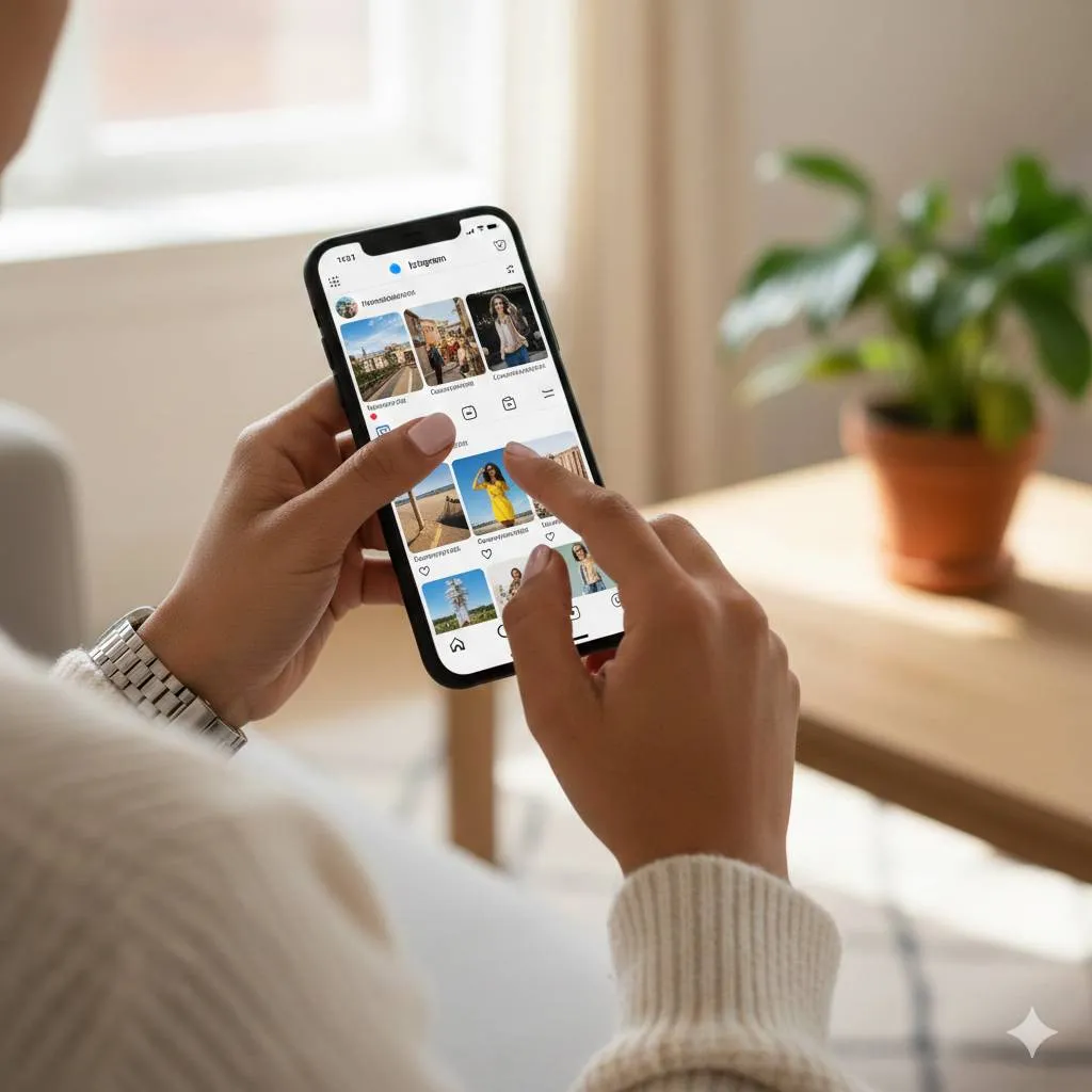 Menyembunyikan Story dari Orang Tertentu (c) Ilustrasi AI