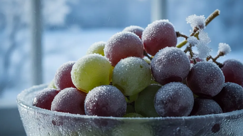 Membekukan Anggur untuk Penyimpanan Jangka Panjang (c) Ilustrasi AI