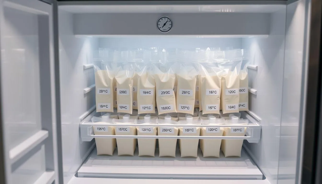 Cara Menyimpan ASI di Freezer untuk Jangka Panjang (c) Ilustrasi AI