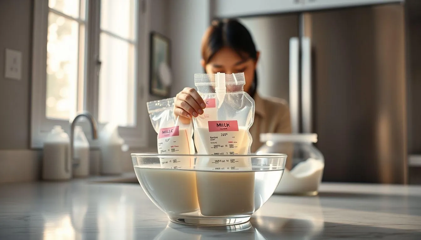 Tips Mencairkan dan Menghangatkan ASI dengan Aman (c) Ilustrasi AI