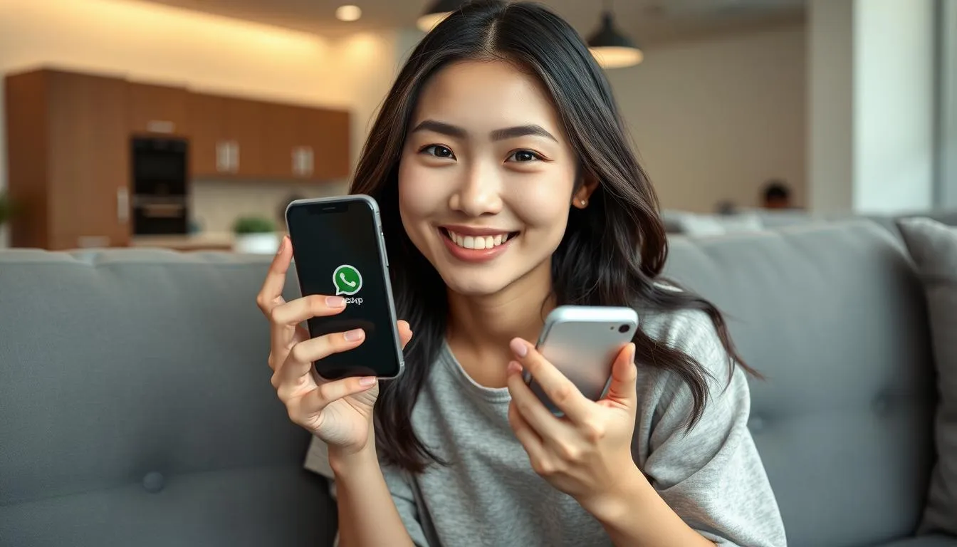 Pengertian Pesan Suara WhatsApp (c) Ilustrasi AI