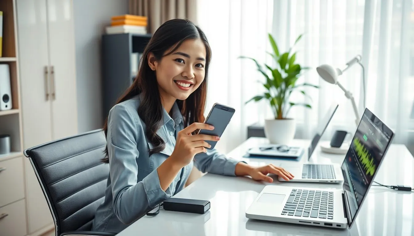 Manfaat Menyimpan Audio WhatsApp (c) Ilustrasi AI