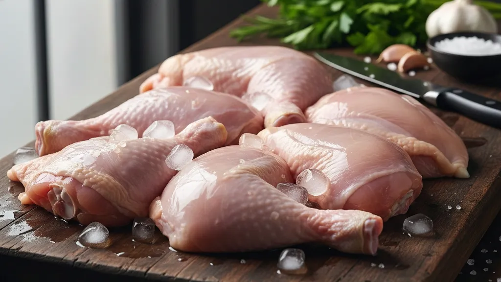 Mengapa Penyimpanan Daging Ayam Harus Dilakukan dengan Benar (c) Ilustrasi AI