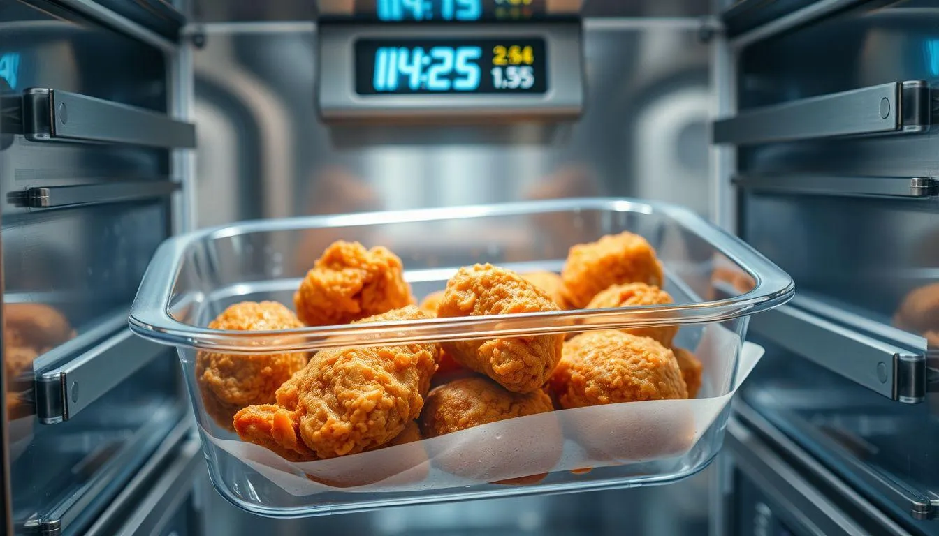 Pengertian dan Pentingnya Penyimpanan Ayam Goreng yang Tepat (c) Ilustrasi AI