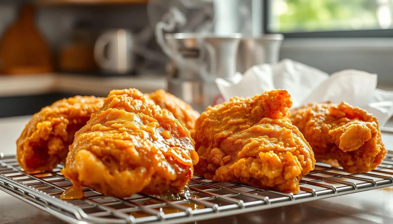 Tips Menjaga Kerenyahan dan Mencegah Ayam Goreng Tengik (c) Ilustrasi AI