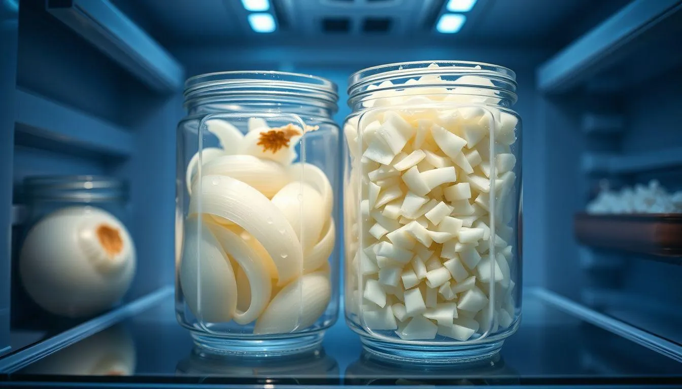 Cara Menyimpan Bawang di Kulkas (c) Ilustrasi AI