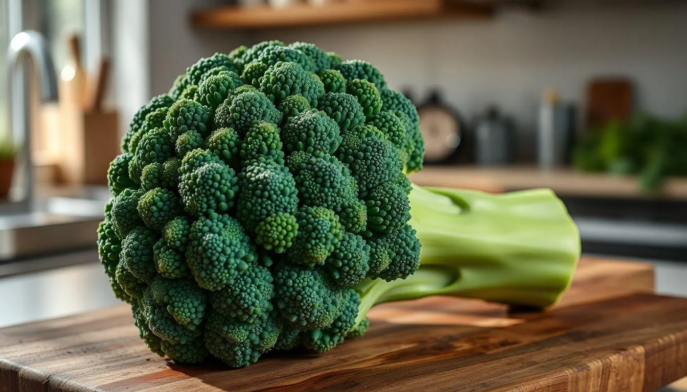 Memilih Brokoli Segar Sebelum Disimpan (c) Ilustrasi AI