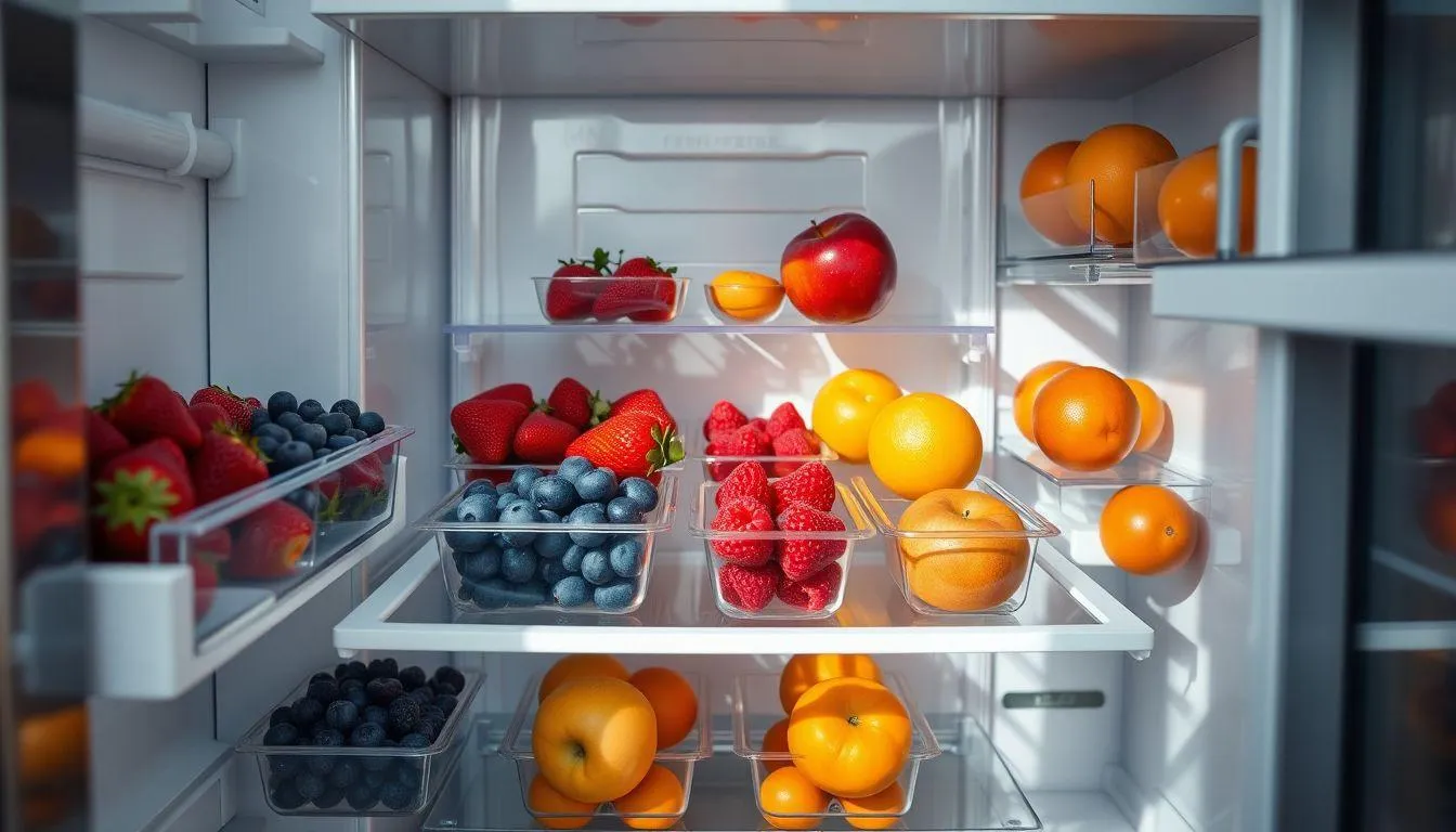 Cara Menyimpan Buah di Kulkas dengan Benar (c) Ilustrasi AI